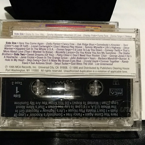 Vintage Country Gals & Country Gentlemen Greatest Hits Cassettes 3 Piece Set - Picture 4 of 5